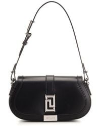 Versace - Greca Goddess Mini Leather Shoulder Bag - Lyst