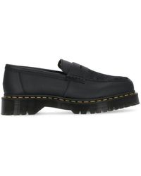 Dr. Martens - Square-toe Slip-on Loafers - Lyst