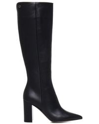 Gianvito Rossi - Pointed-toe Knee-high Boots - Lyst