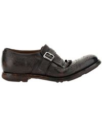 Church's - Buckle Detailed Round Toe Loafers - Lyst
