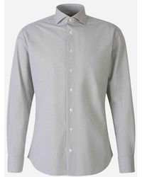 Traiano - Dot Pattern Shirt - Lyst
