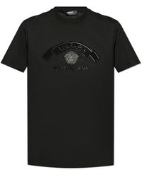 Versace - Medusa Stamp 3d Crewneck T-shirt - Lyst