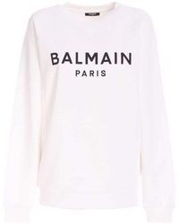 Balmain - Logo Sweatshirt - Lyst