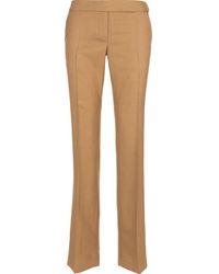 Stella McCartney - Straight-leg Slim-cut Tailored Trousers - Lyst