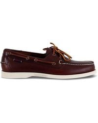 Sebago - Round-toe Lace-up Detailed Loafers - Lyst