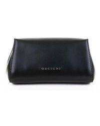 Orciani - Gossip Chain Leather Clutch Bag - Lyst