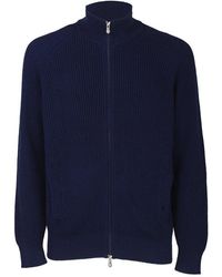 Brunello Cucinelli - English Rib Malfilé Cotton Cardigan - Lyst