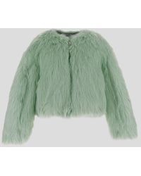 Des Phemmes - Faux Fur Jacket - Lyst
