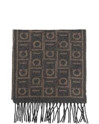 Ferragamo - Monogram Jacquard Scarf - Lyst