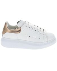 Alexander McQueen - Oversized Lace-up Sneakers - Lyst