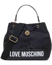 Love Moschino - Logo Printed Tote Bag - Lyst
