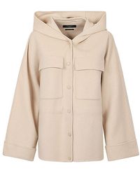 Weekend by Maxmara - Relaxed Fit Hooded Parka - Lyst