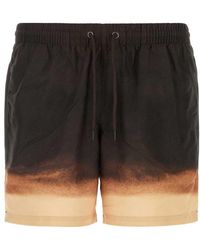Dries Van Noten - Printed Nylon Swimming Shorts - Lyst