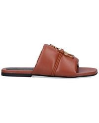 JW Anderson - Jw Anchor Plaque Slip-On Sandals - Lyst