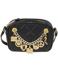 Moschino - Charm Chain-detailed Shoulder Bag - Lyst