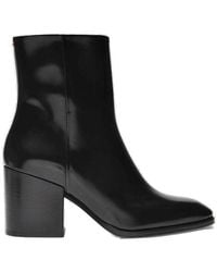 Aeyde - Leandra Zipped Ankle Boots - Lyst