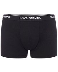 Dolce & Gabbana - Two-pack Stretch-cotton Boxer Briefs - Lyst