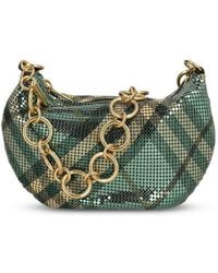 Burberry - Eve Check Shoulder Bag - Lyst
