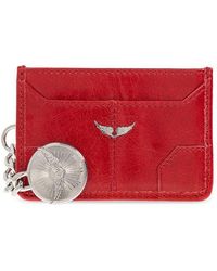 Zadig & Voltaire Card Case 'Sunny' in Red | Lyst