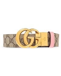 Gucci - Reversible Belt With Logo - Lyst