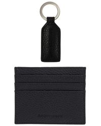 Emporio Armani - Card Holder With Keyring - Lyst