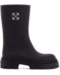 Off-White c/o Virgil Abloh - Off- Reboot Arrow Rain Boots - Lyst