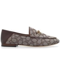COACH - Hanna Loafer In Signature Jacquard - Lyst