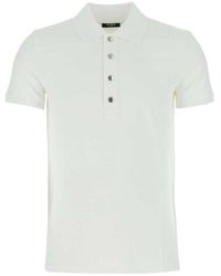 Balmain - Cotton Polo Shirt - Lyst