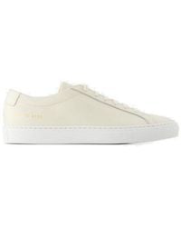 Common Projects - Achilles Contrast Sole Sneakers - Lyst