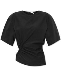 IRO - Alizee Braid Detailed T-shirt - Lyst
