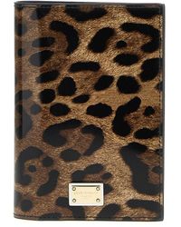 Dolce & Gabbana - Leopard Wallets, Card Holders - Lyst