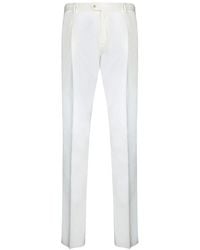 Lardini - Tapered-Leg Tailored Trousers - Lyst