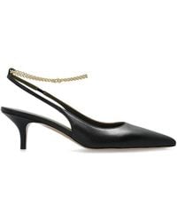 MARIA LUCA - Chain Strap Slingback Pumps - Lyst