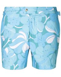 Tom Ford - Psychedelic Floral Print Swim Shorts - Lyst