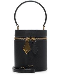 Alaïa - Cylindre Zipped Bucket Bag - Lyst