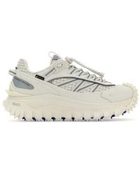 Moncler - Round Toe Lace-up Sneakers - Lyst