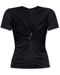 Versace - Draped Top - Lyst