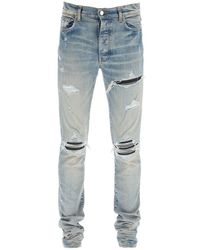 Amiri - Mx1 Bandana Jeans In Clay Indigo - Lyst