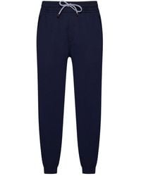 Brunello Cucinelli - Tapered-leg Drawstring Track Trousers - Lyst
