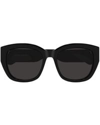 McQueen - Square Frame Sunglasses - Lyst