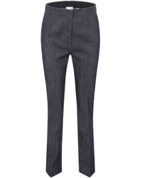 Burberry Straight Leg Jeans - Blue