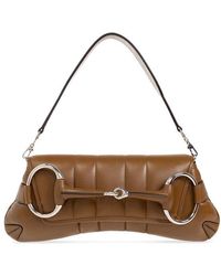 Gucci - 'horsebit Chain' Shoulder Bag - Lyst