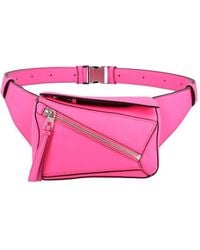 Loewe Puzzle Mini Belt Bag - Pink
