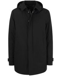 Herno - Long Down Jacket With Hood - Lyst