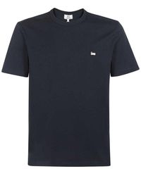 Woolrich - Cotton Crew-Neck T-Shirt - Lyst