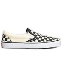 Vans - Classic Checkerboard Slip-On Sneakers - Lyst