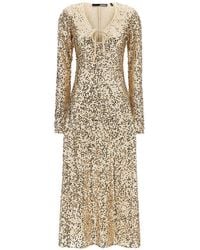 ROTATE BIRGER CHRISTENSEN - 'Net Sequins Midi' Dress - Lyst