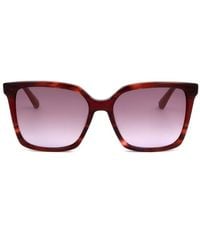 Karl Lagerfeld - Square Frame Sunglasses - Lyst