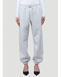 alexander wang stars and stripes joggers