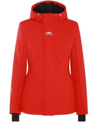 Balenciaga - Coats Red - Lyst